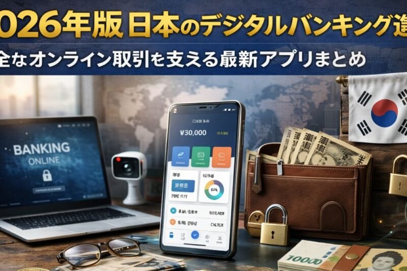 2026年版 日本のデジタルバンキング進化｜安全なオンライン取引を支える最新アプリまとめ