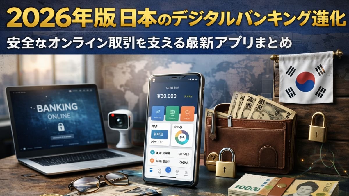 2026年版 日本のデジタルバンキング進化｜安全なオンライン取引を支える最新アプリまとめ