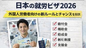日本の就労ビザ2026｜外国人労働者向けの新ルールとチャンスを解説